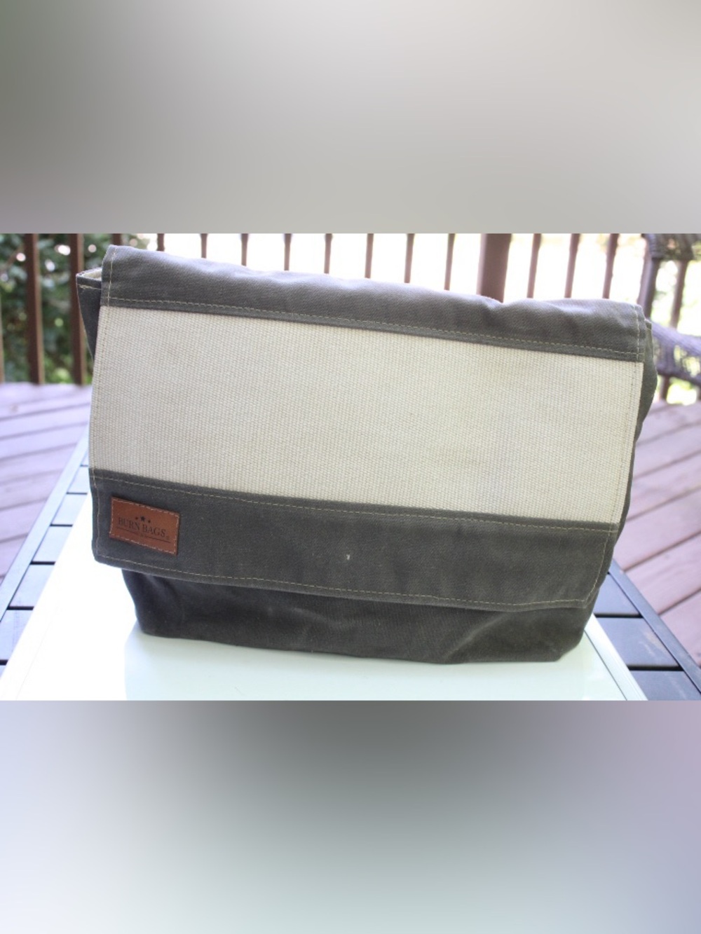 Burn bags messenger clutch hand bag